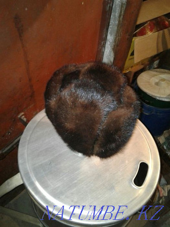 Mink hat. 56 size Almaty - photo 4