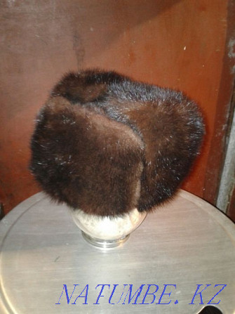 Mink hat. 56 size Almaty - photo 1