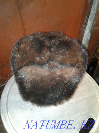Mink hat. 56 size Almaty - photo 2