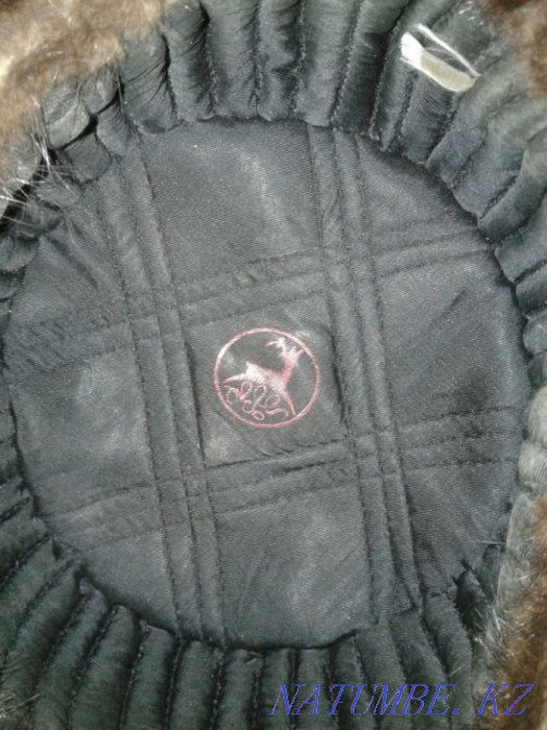 Шапка норковая. 56 размер Алматы - изображение 3