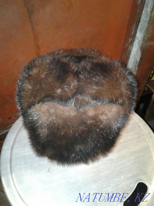 Шапка норковая. 56 размер Алматы - изображение 2