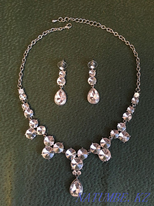 Necklace and earrings bijouterie Ekibastuz - photo 2