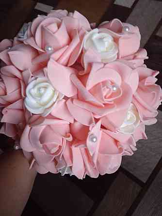 Букет невесты нежно розовый. Lisakovsk