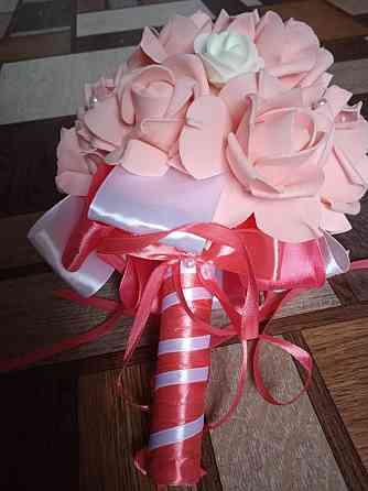 Букет невесты нежно розовый. Lisakovsk