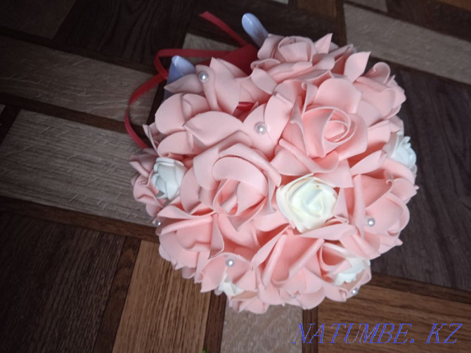 Bridal bouquet soft pink. Lisakovsk - photo 2