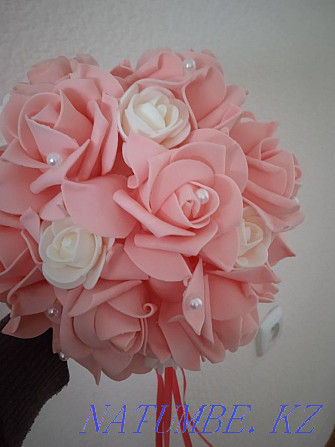 Букет невесты нежно розовый. Лисаковск - изображение 8