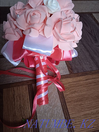 Bridal bouquet soft pink. Lisakovsk - photo 3