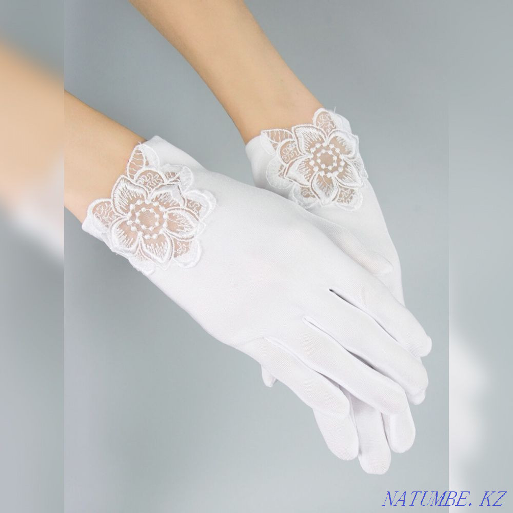 Свадебные перчатки Уральск - изображение 1