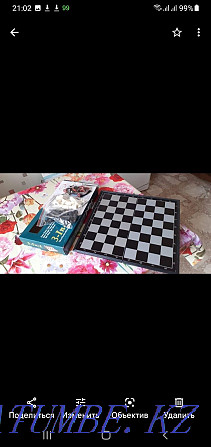 Продам новые Шахматы , нарды и шашки 3 в 1 . Муткенова - изображение 2