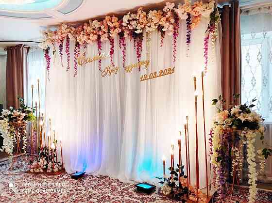 Фотоаймақ, баннер, той баннері, баннер безендіру  Астана