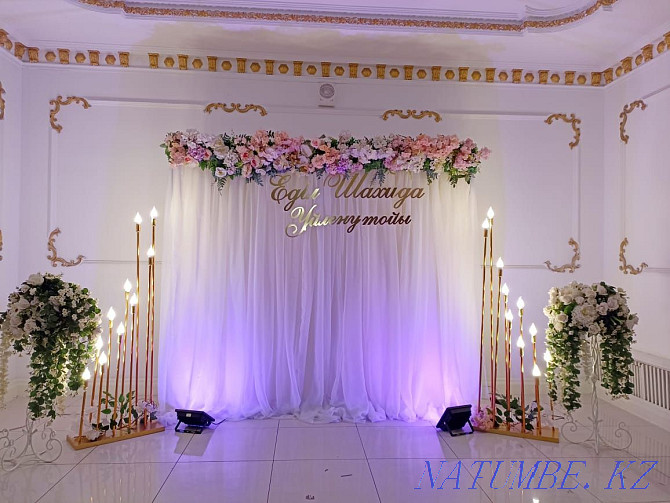 Photo zone, banner, wedding banner, banner decoration Astana - photo 8