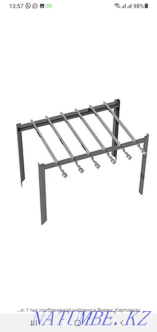 Продам новый туристический раскладной мангал . Муткенова - изображение 3