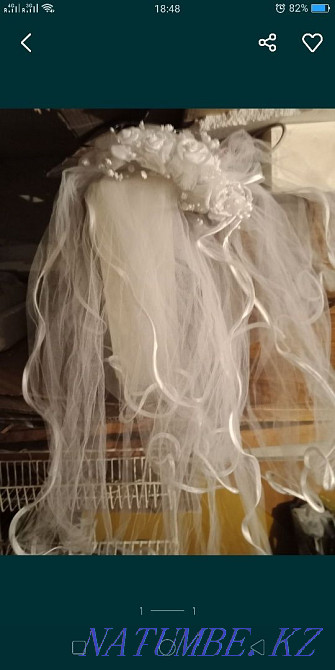 Wedding veil - 5000 tenge, Bargaining Pavlodar - photo 1