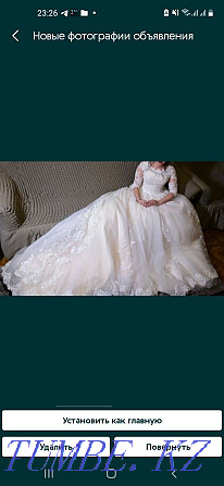 I will sell a wedding dress with a train Pavlodar - photo 1