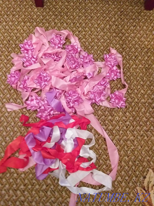 New wedding car ribbons with bows Atyrau - photo 2