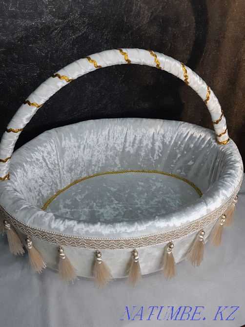 Корзина для праздничных целей, на сватовство ,день рождения, можно Костанай - изображение 1