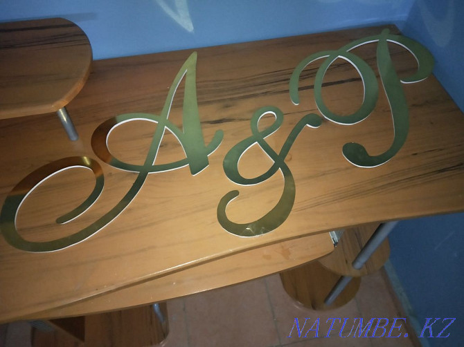 Large letters of names for a wedding Oral - photo 1