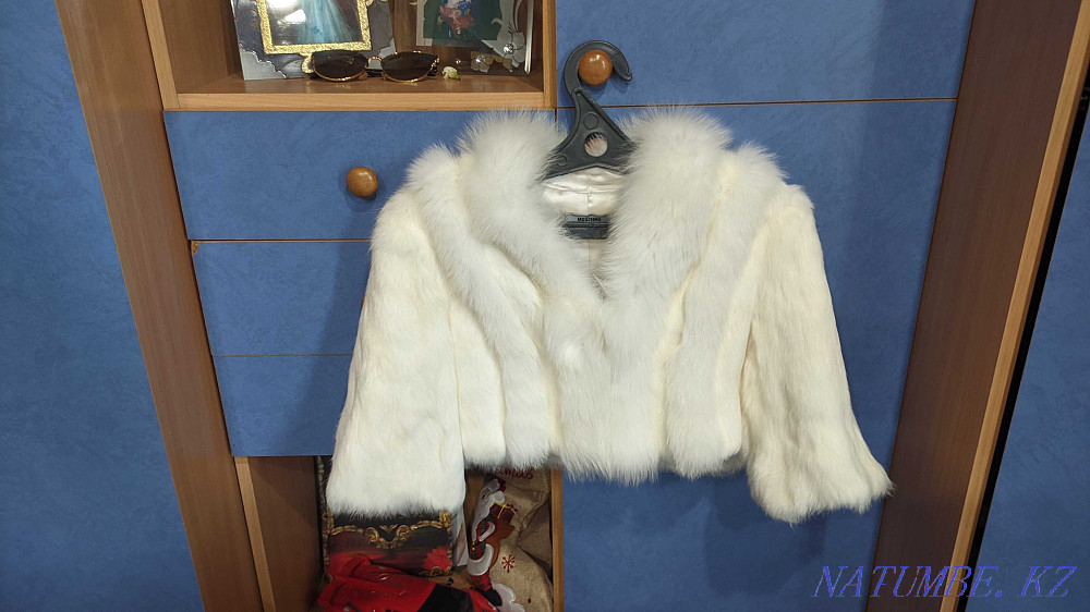 Short fur coat for the bride Karagandy - photo 2
