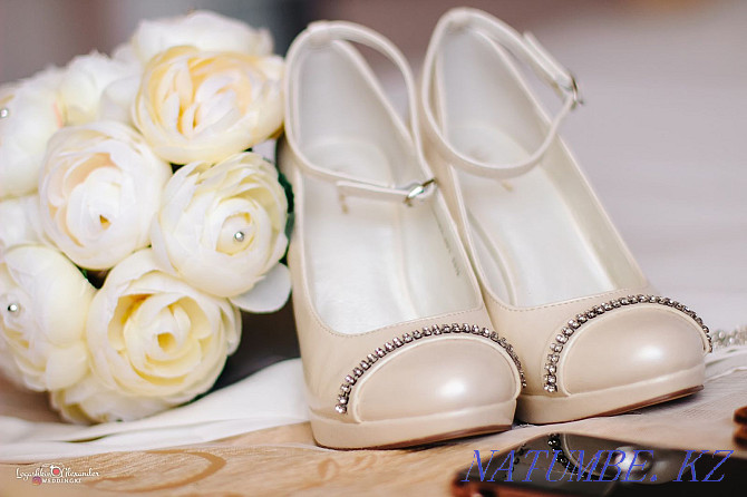 Продам свадебные туфли Мичуринское - изображение 1