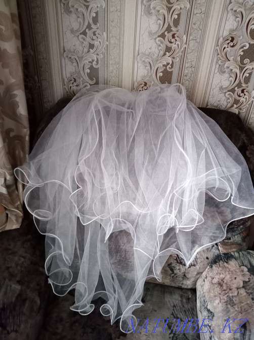 Продам свадебную фату Семей - изображение 1