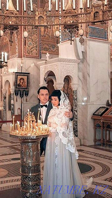 Венчальный капюшон-накидка Алматы - изображение 8