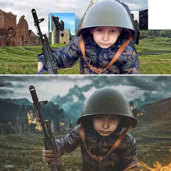 Монтаж фотошоп еске алу слайд той ша?ыру свадьба пригласительный Астана