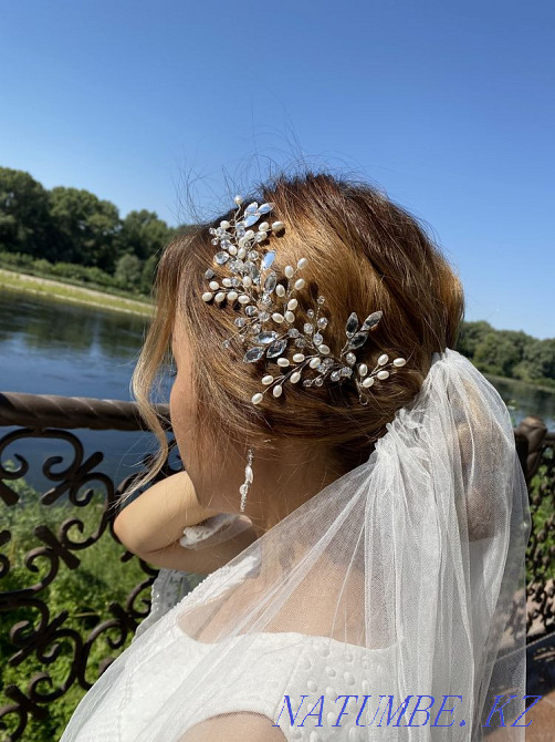 Головной убор + серьги в подарок Семей - изображение 1