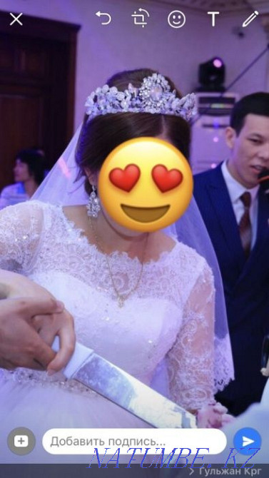 Selling a tiara with a handmade earring. Almaty - photo 1