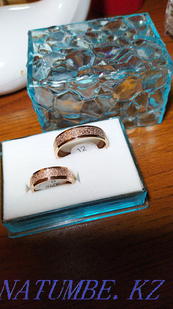 Sell Ring Engagement gilding titanium alloy Almaty - photo 8