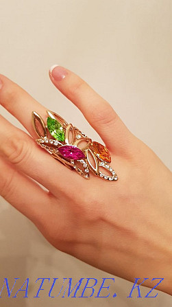 Ring. Swarovski stones. Astana - photo 2