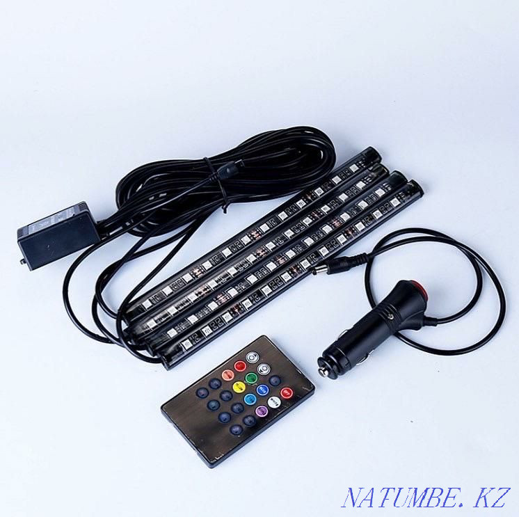 Светодиодная лента подсветка для авто герлянда шторка звездное небо Алматы - изображение 1