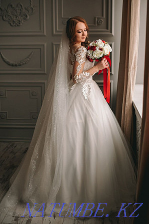 Selling a wedding dress in excellent condition. Karagandy - photo 2