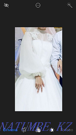 Срочно продам свадебн. платье ручная работа Актобе - изображение 1
