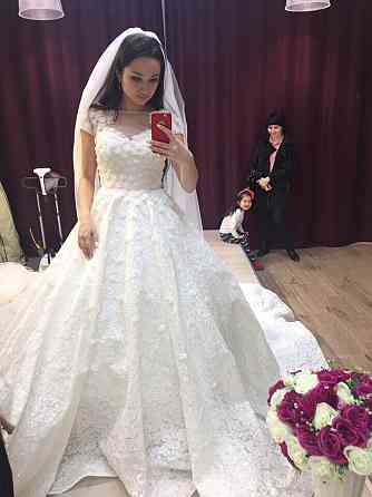 Продам шикарное платье свадебное! Астана