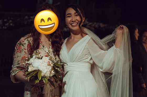 Продам шикарное свадебное платье! Алматы