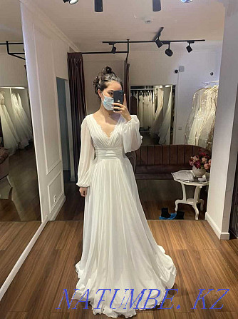 Selling a beautiful wedding dress! Almaty - photo 3