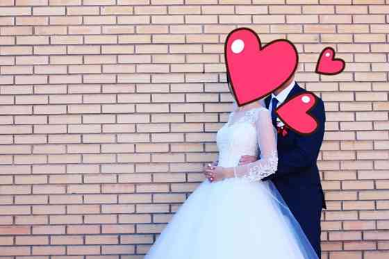 Продается шикарное свадебное платье! Караганда