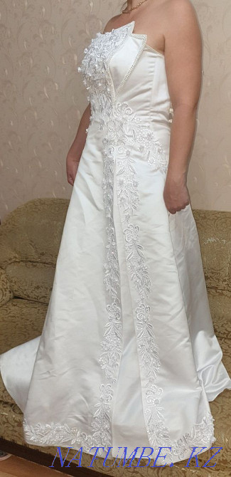 Свадебное платье,модное,стильное,нарядное Алматы - изображение 3