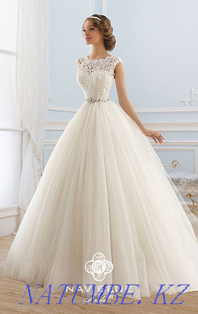 Свадебное платье размер 40 42 xs s Костанай - изображение 1
