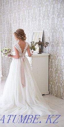 Свадебное платье размер 40 42 xs s Костанай - изображение 3