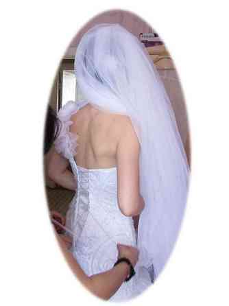 Белоснежное свадебное платье Актау