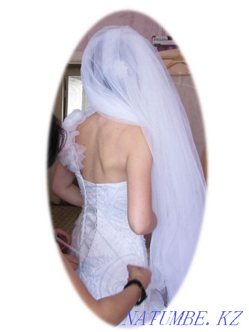 Snow white wedding dress Aqtau - photo 2