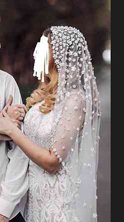 Свадебное платье и фата Almaty