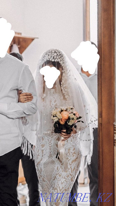 Wedding dress and veil Almaty - photo 4