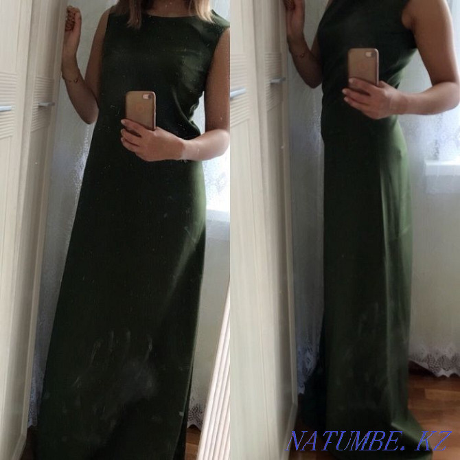 Floor-length dress can be worn as an inner dress. Hut color.size s,m. New Kokshetau - photo 1