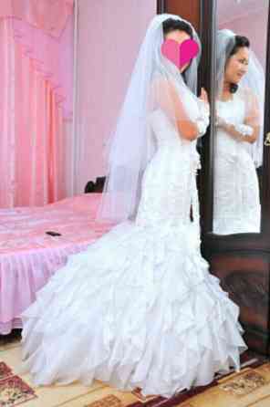 Продам очень красивое и нежное свадебное платье! Astana