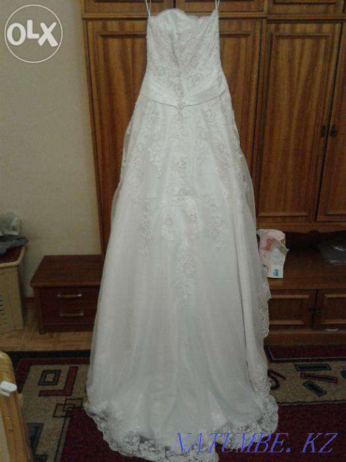 продаю красивое свадебное платье Караганда - изображение 3