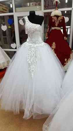 Новое свадебное платье на одной лямке  Ақтөбе 