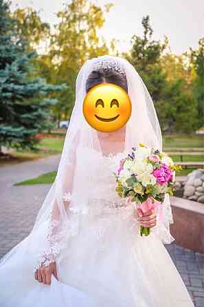 Свадебное платье 100000тг Astana
