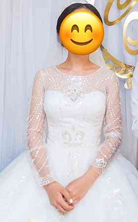 Продаю свадебное платье в идеальном состоянии Balqash
